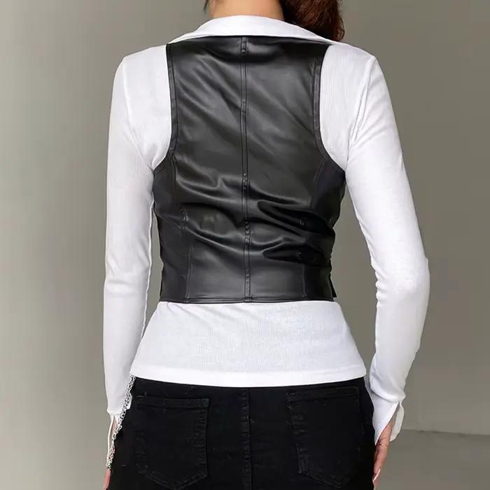 Gilet de style punk vintage des années 90 et 00, haut précieux, esthétique Y2K, Fairycore Grunge, bo