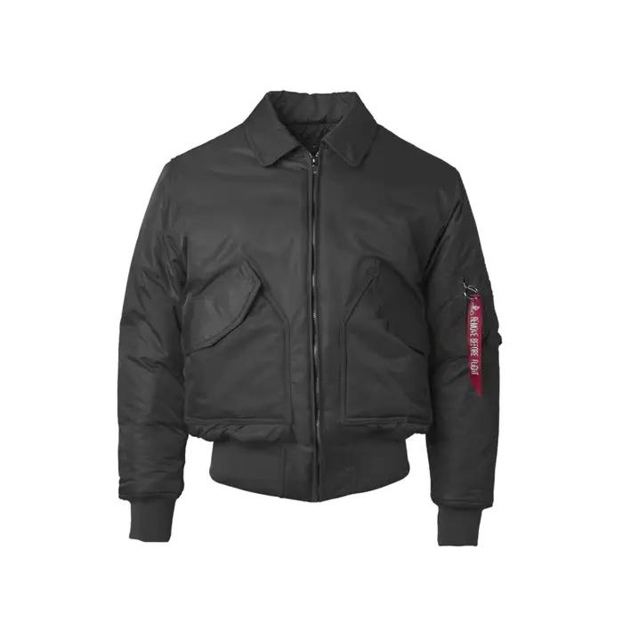 DAFEILI classique hiver Nylon matelassé CWU 45P Bomber veste de vol TOP GUN Vintage Style militaire 