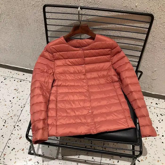 Manteau léger en duvet de canard ultra léger pour femme, parka coupe-vent femme, tissu mat, nouveaut