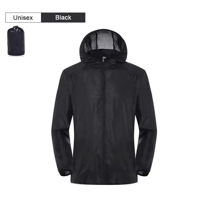 LNGXO veste randonnée homme et femme,coupe vent imperméable à séchage rapide unisexe,Camping Pêche E