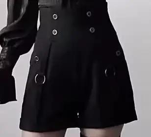 Trench-Coat Long en forme d'aile de chauve-souris pour femme, manteau britannique rétro gothique fon