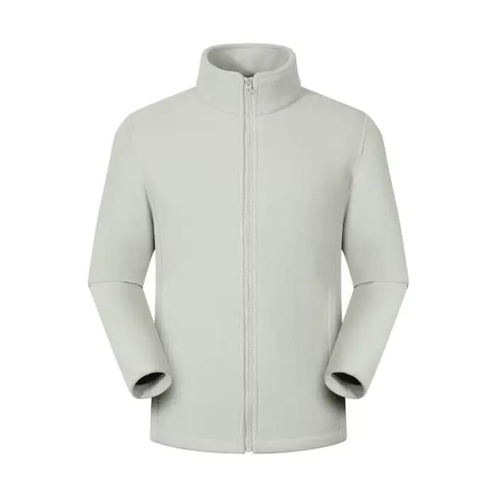 Veste de randonnée thermique en polaire personnalisée pour hommes et femmes, manteau chaud pour Spor