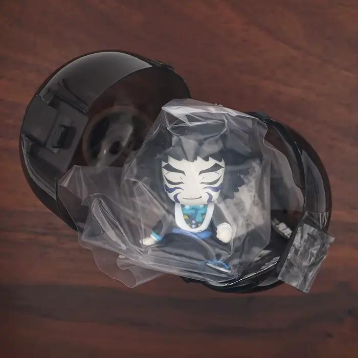 Figurine miniature originale Demon Slayer Anime Kimetsu Kibutsuji Muzan Douma Akaza Kaigaku en capsu