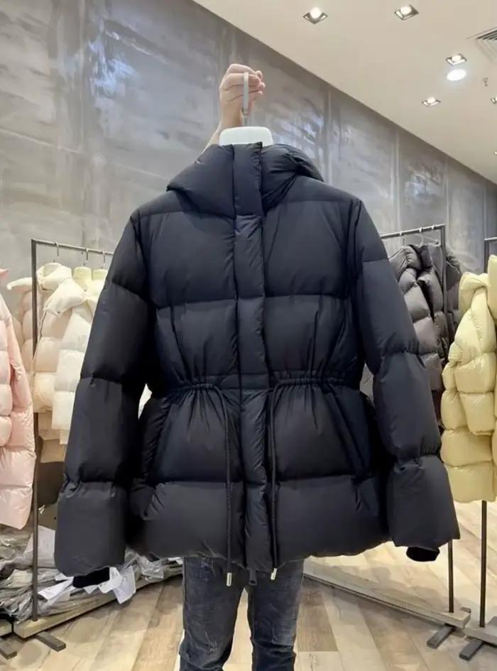 2025 nouvelle veste d'hiver en coton à taille pour femmes veste en coton chaud à la mode et polyvale