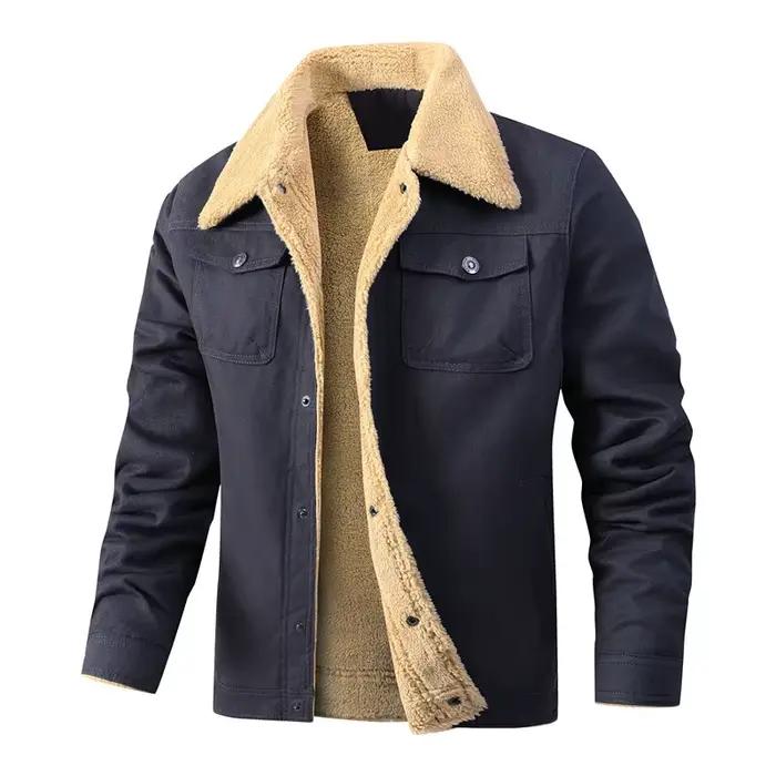 Vestes polaires pour hommes automne-hiver 2026 – Manteaux coupe-vent décontractés de haute qualité, 