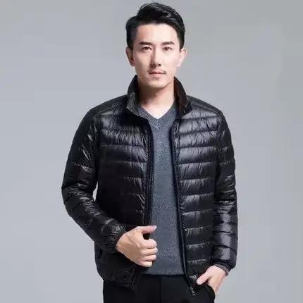 2025Doudoune ultra légère et pliable pour homme, manteau respirant résistant à l'eau et au vent, swe