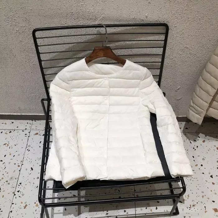 Manteau léger en duvet de canard ultra léger pour femme, parka coupe-vent femme, tissu mat, nouveaut