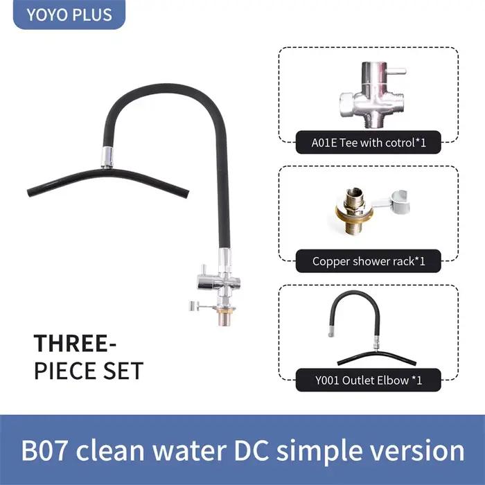 Accessoire professionnel pour lavabo de salon de beauté : Cadre de cascade pour spa capillaire avec 