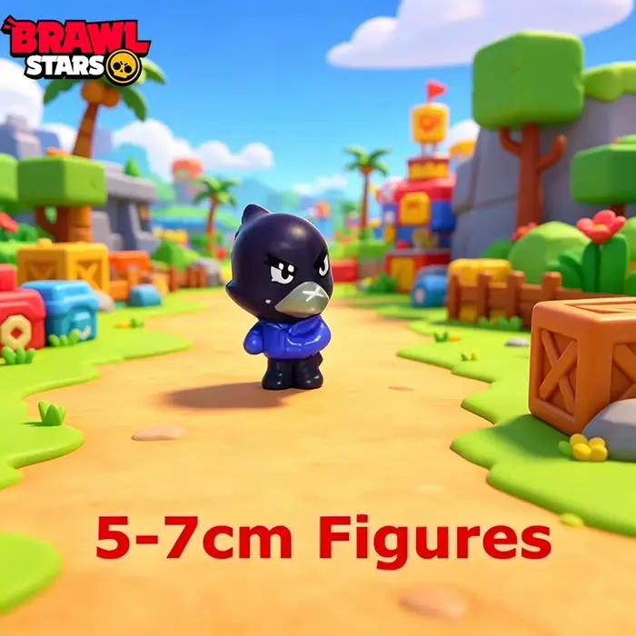 NOUVEAU Ensemble de figurines de table officielles Brawl Stars, statues d'art des joueurs-célébrités