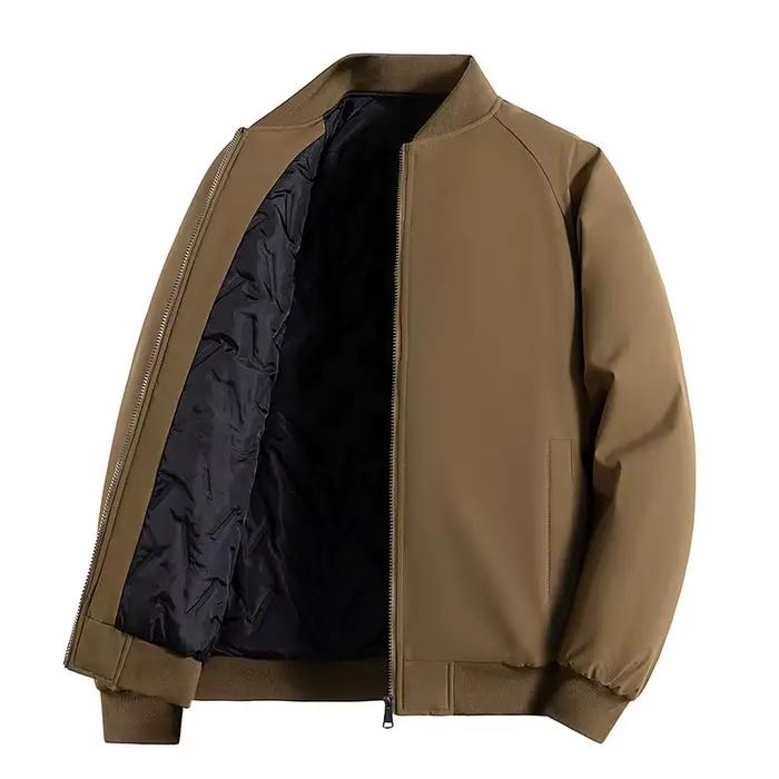 Veste courte en duvet épaisse tendance de style coréen pour homme, nouvelle collection automne-hiver