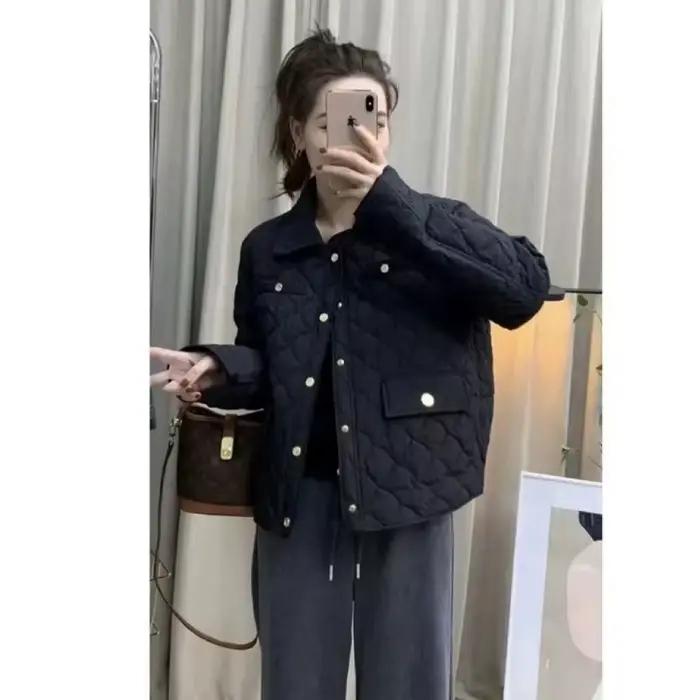 Parkas courts légers et polyvalents pour femmes, nouveau Style à la mode, vêtements pour femmes, pet