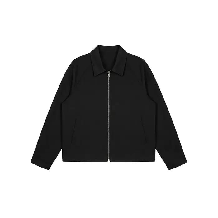 Veste Harrington de style printemps-automne 2026 pour homme, veste à col court