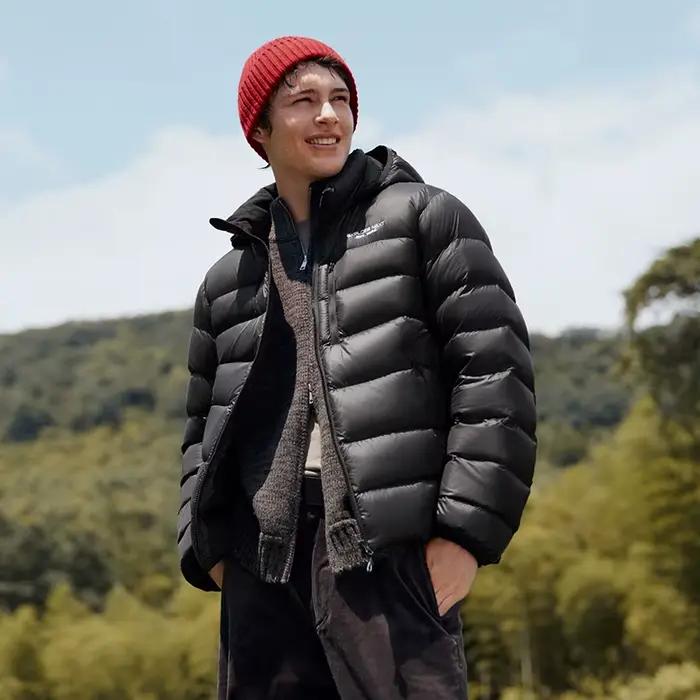 Semir doudoune hommes hiver 90% duvet remplissage léger duvet d'oie 2025 nouveau Couple amovible vêt