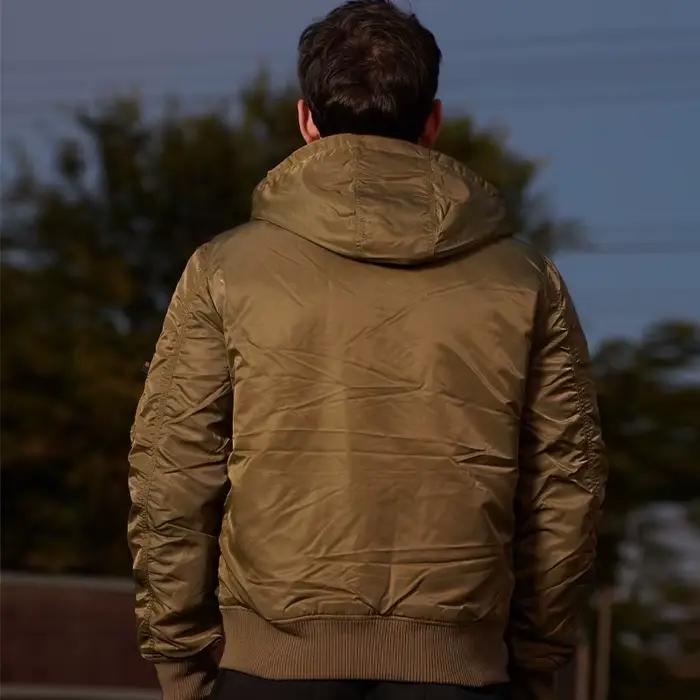 Veste d'Hiver Très Élégante pour Homme, Imperméable, Coupe-vent, Épaisse, Rembourrée