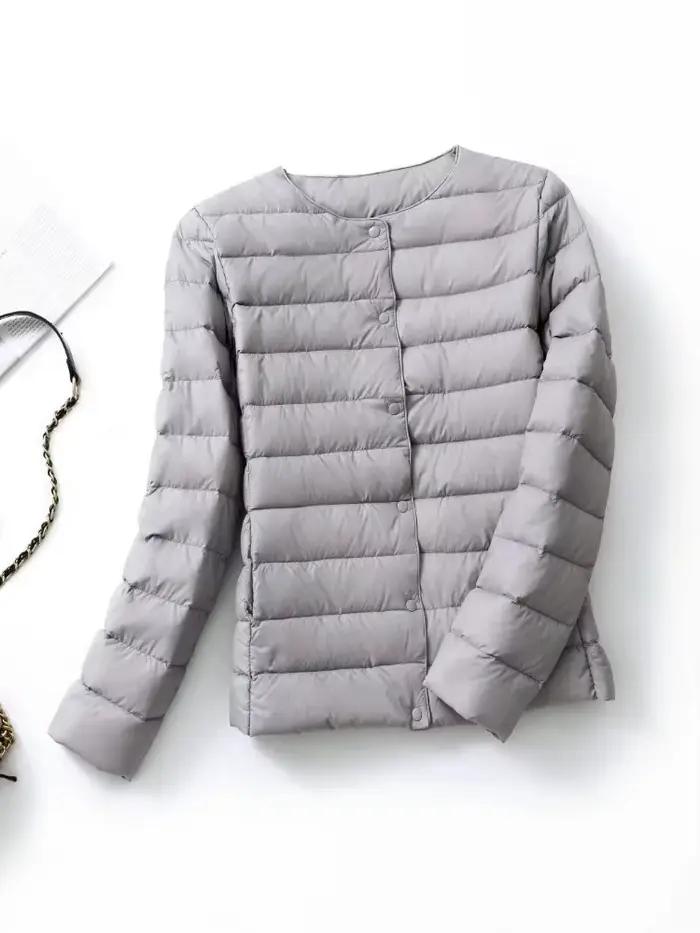 NewBang Ultra léger duvet de canard femmes mat tissu léger manteau chaud femme coupe-vent Parka femm