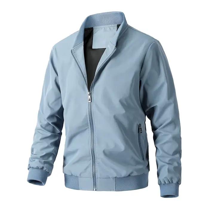 Veste bombardier pour hommes, mode printemps-automne, affaires, Streetwear décontracté, coupe-vent S
