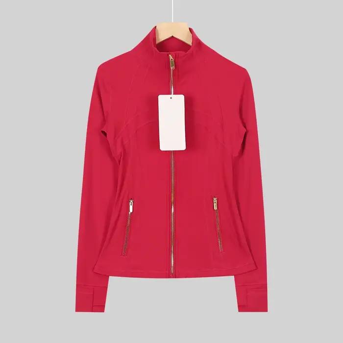 Ensemble de veste et pantalon Slim Fit Double Gold pour femme, vêtements de sport pour le fitness, l