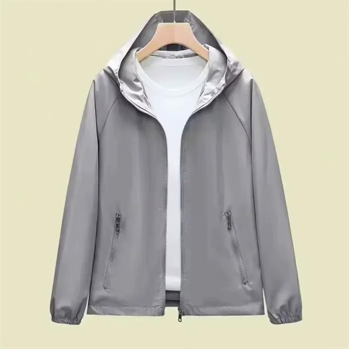 Trench-Coat fin pour femme, coupe-vent à Double capuche, coupe-vent, imperméable, vêtements d'extéri
