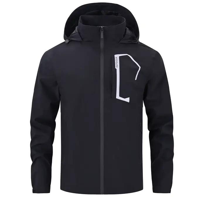 Veste imperméable d'été pour homme, veste légère et fine pour le camping, la randonnée, le vélo, la 