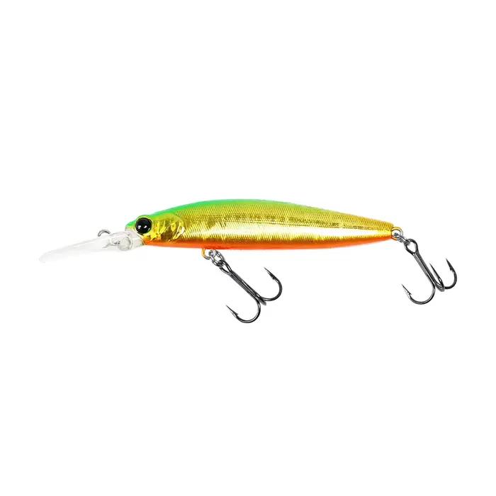 BassLegend japon pêche flottant vairon Jerkbait cerise sang truite bar brochet dur leurre MD70 70F