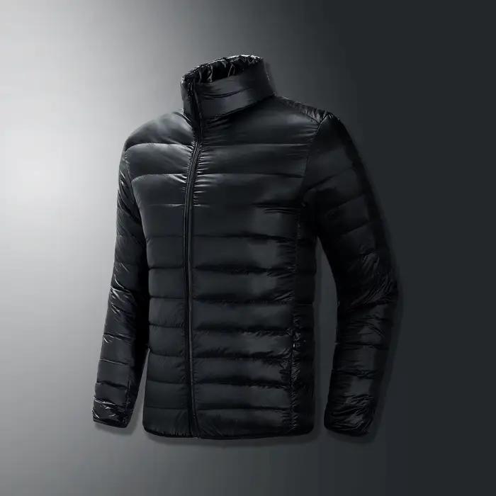 Automne et hiver ultra léger hommes doudoune d'oie blanche hommes à la mode décontracté portable lég