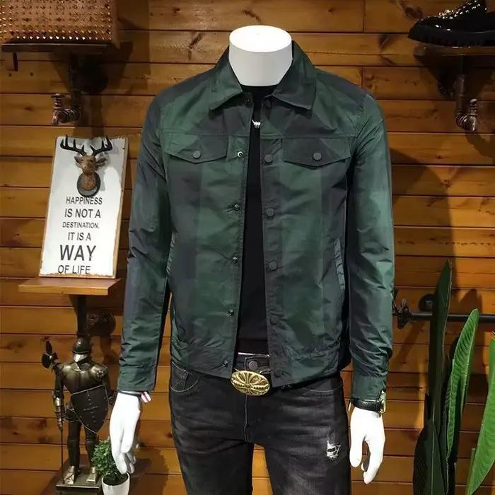Blouson aviateur flocage de luxe pour hommes, manteau d'affaires décontracté, veste mince, robe à bo