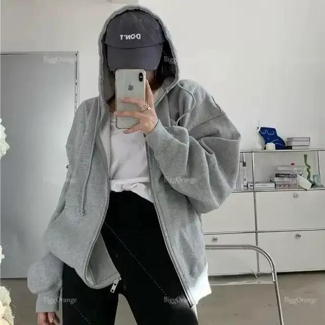 Veste d'automne et d'hiver au design cool vintage américain, vestes en cuir brodées d'aigle hip-hop,
