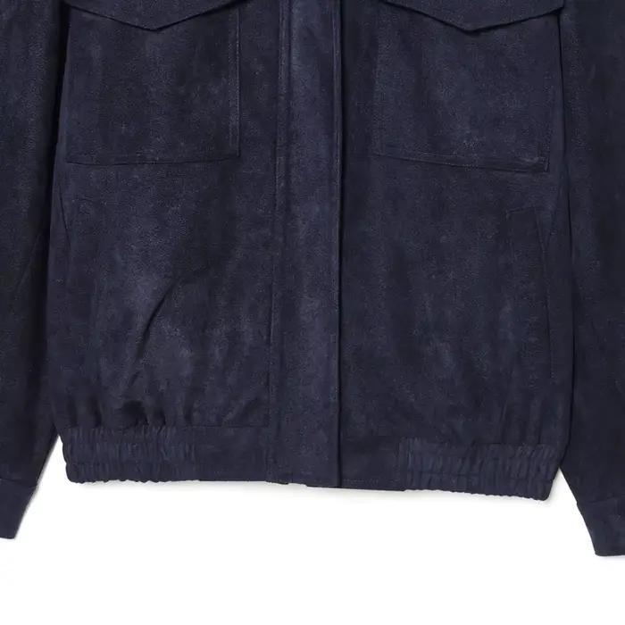 HXAO nouveauté veste en daim vestes pour femmes automne gris foncé kaki Bomber veste Chic fermeture 