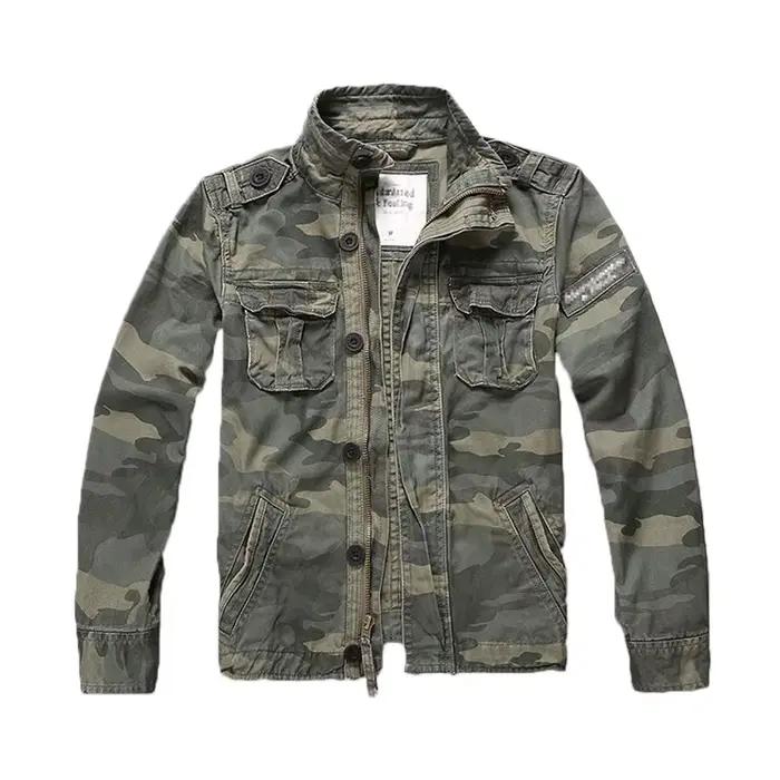 Veste en denim CamSolomon pour hommes