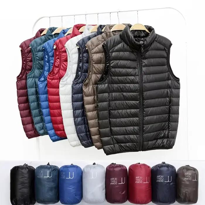 Veste bouffante sans manches pour hommes