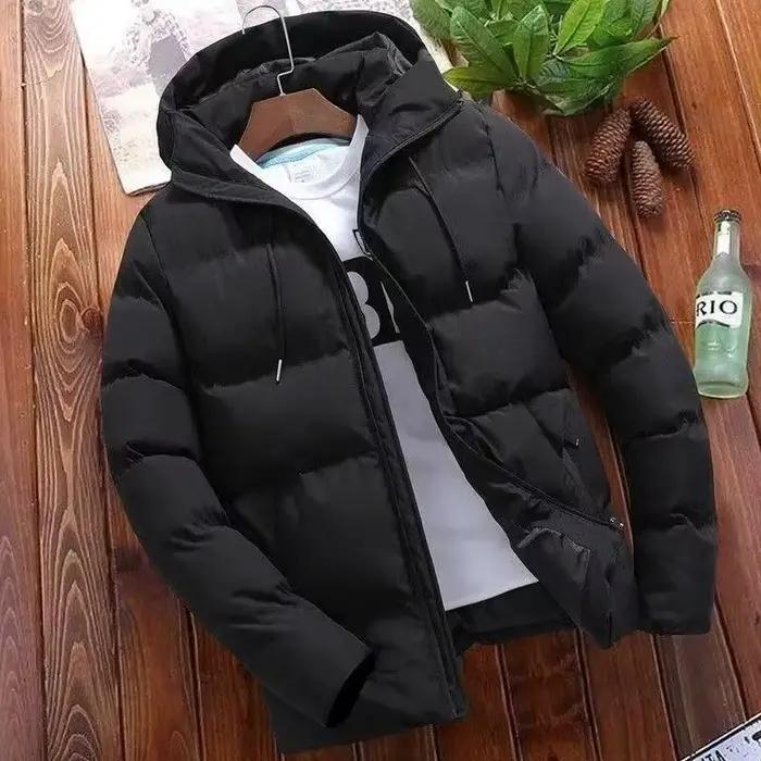 Veste à capuche épaisse pour hommes