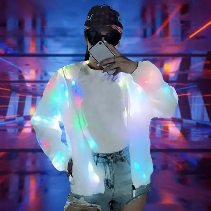 Veste éclairée par LED