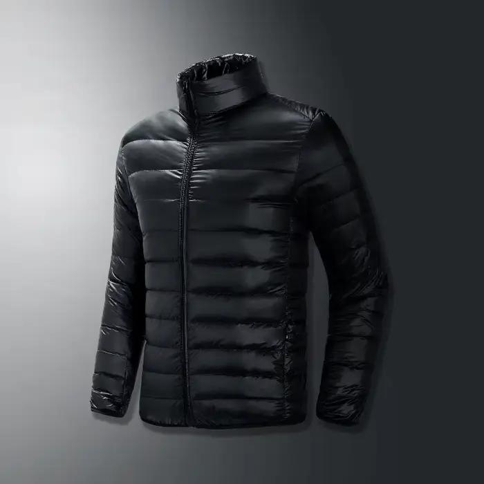 Automne et hiver ultra léger hommes doudoune d'oie blanche