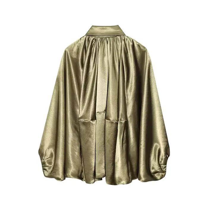 MUJER froncé Bomber vestes pour femmes gonflé surdimensionné veste femme manteaux d'été Demi-saison