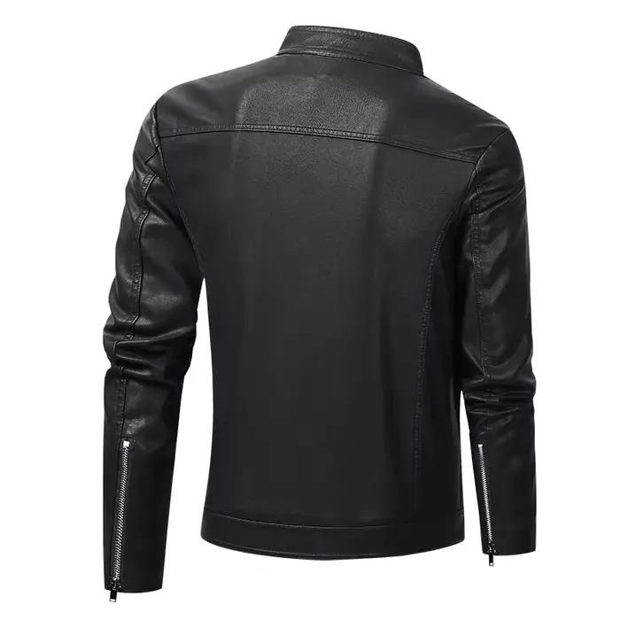 Veste en cuir pour homme