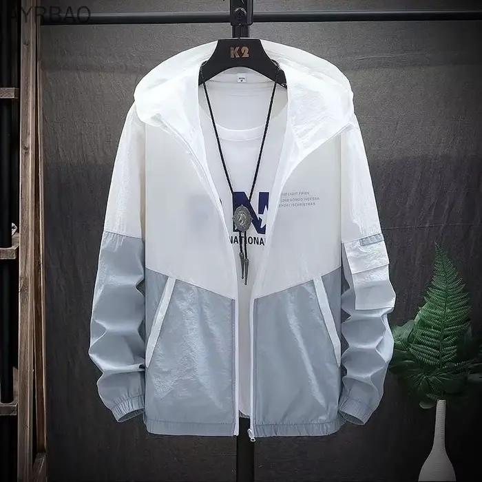 Veste d'été anti-UV pour homme veste de pêche respirante à capuche style coréen protection solaire UV veste de protection solaire UV veste de protection solaire UV veste de protection solaire UV veste de protection solaire UV veste de protection solaire UV veste de protection solaire UV veste de pro