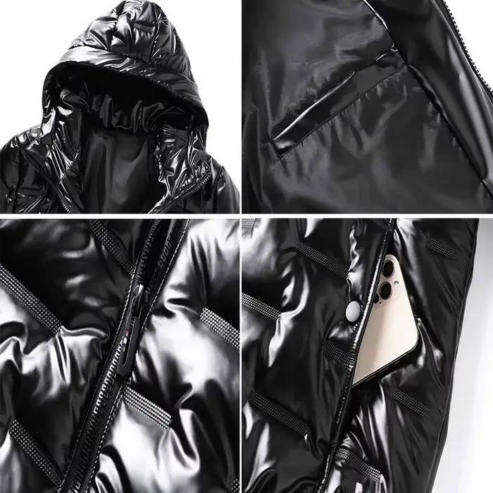 Veste rembourrée chaude d'hiver pour hommes