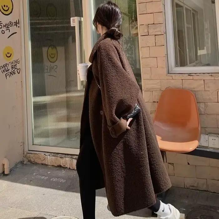 Trench-Coat marron pour femme