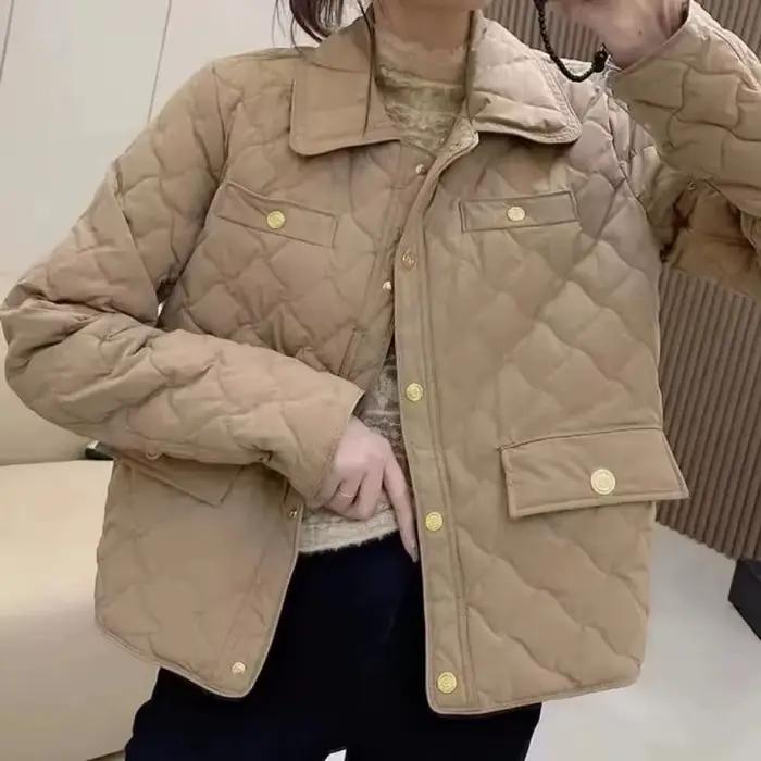 Parkas courts légers et polyvalents pour femmes