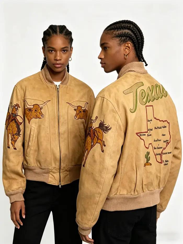 Veste de cowboy vintage pour homme