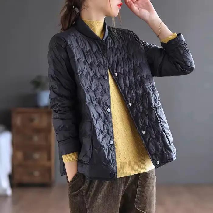 Parka en coton fin et léger pour femme