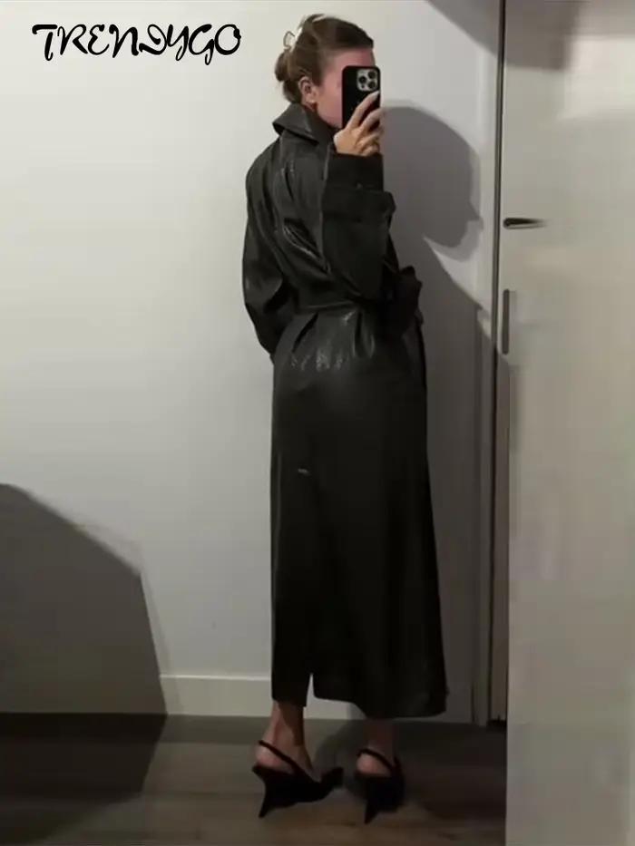 Veste en Faux cuir pour femme
