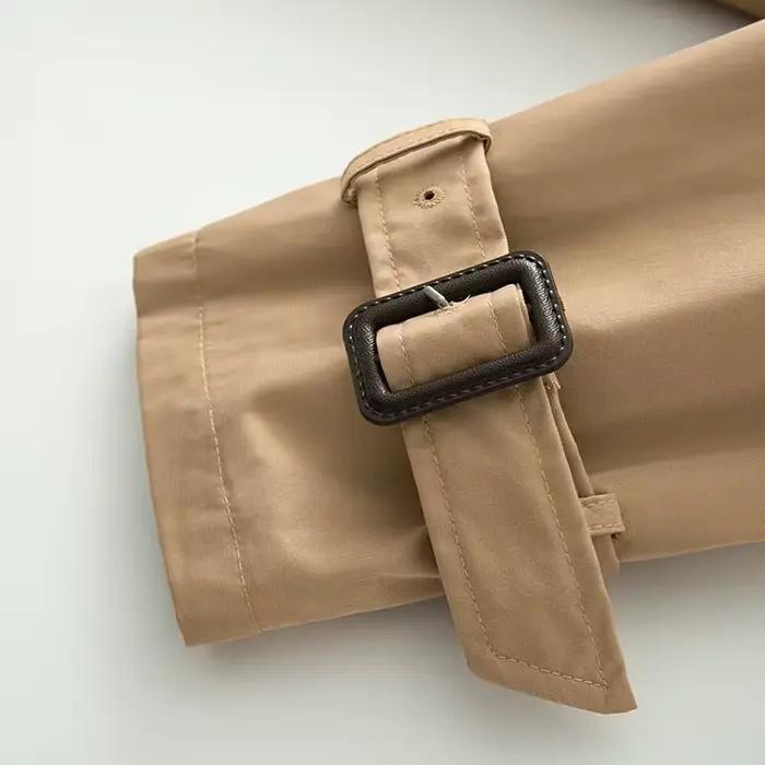 Trench-coat court pour femme