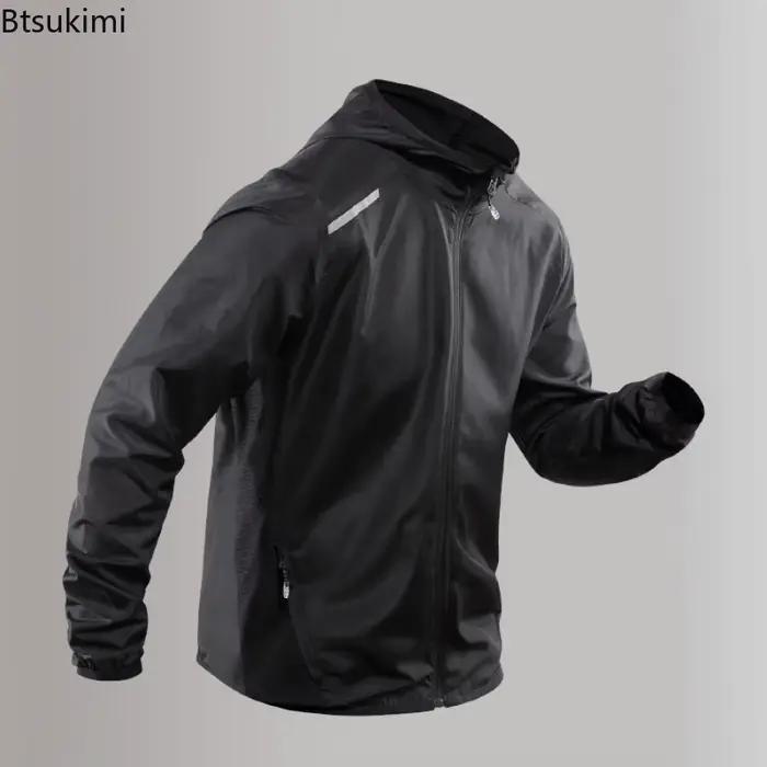 Vestes de course réfléchissantes pour hommes