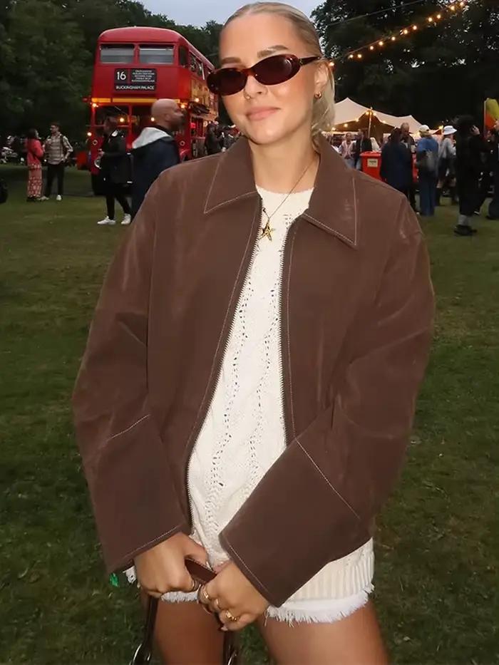 Veste Vintage à manches bouffantes pour femme