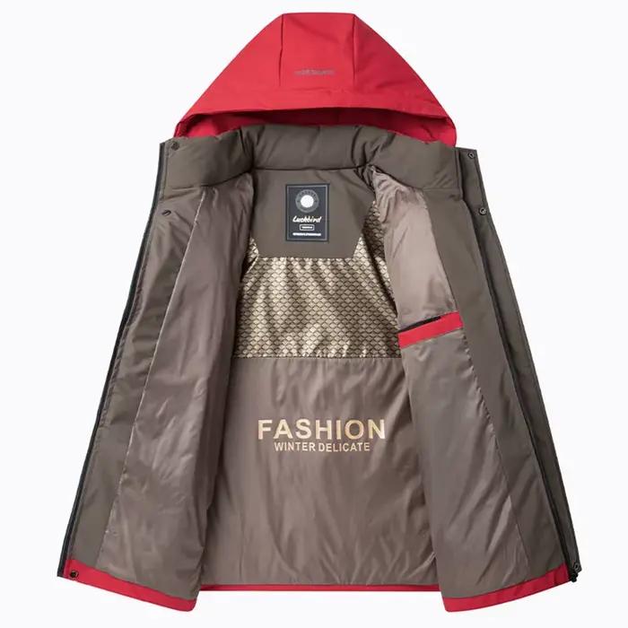 Parka d'hiver épaisse pour homme