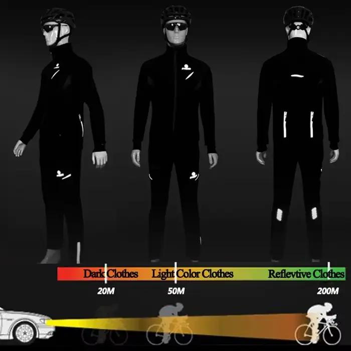 X-TIGER cyclisme maillot hiver thermique sourire hommes vêtements coupe-vent vélo coulée veste