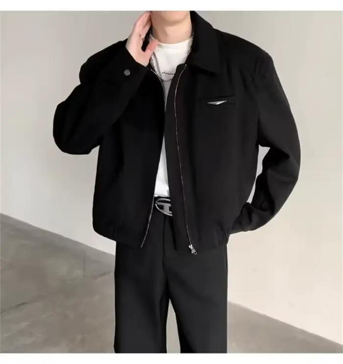 Veste à revers pour homme