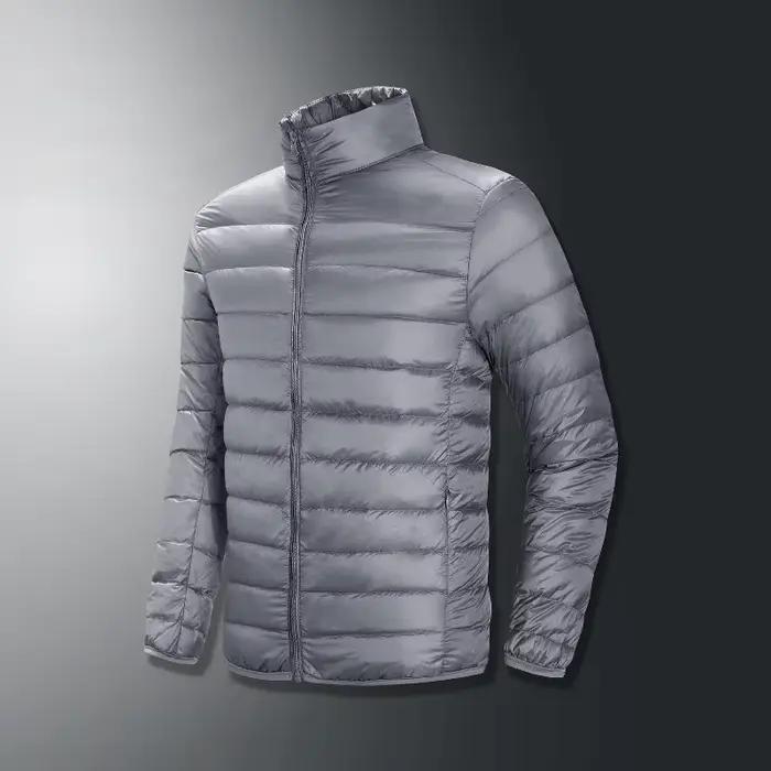 Automne et hiver ultra léger hommes doudoune d'oie blanche