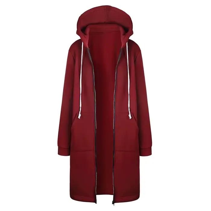 2025 femmes automne hiver épais sweats à capuche Parkas vestes
